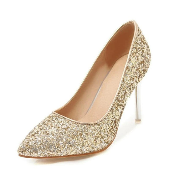 "Sissy Paula" Sequin Pumps product view