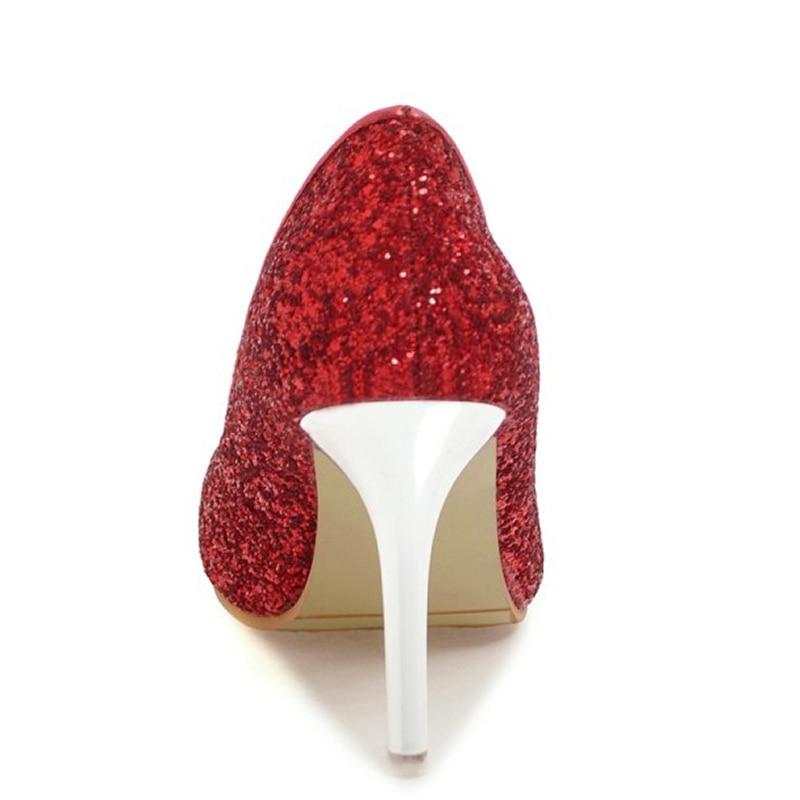 "Sissy Paula" Sequin Pumps, gallery view 6