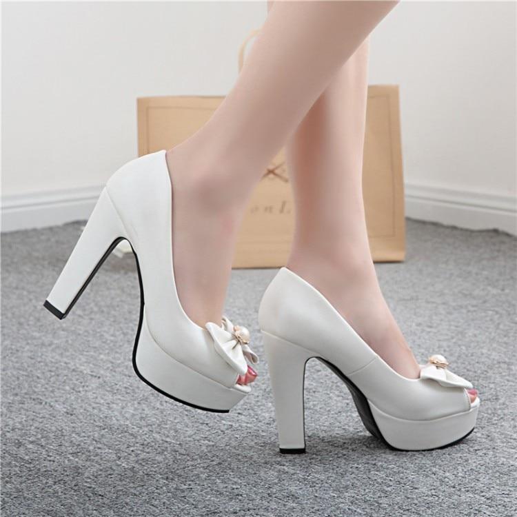 "Sissy Emma" Peep Toe Pumps, gallery view 6