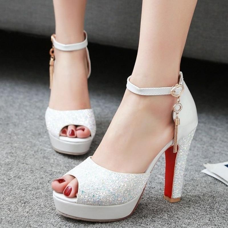 "Shemale Flor" Platform Sandals, gallery view 5