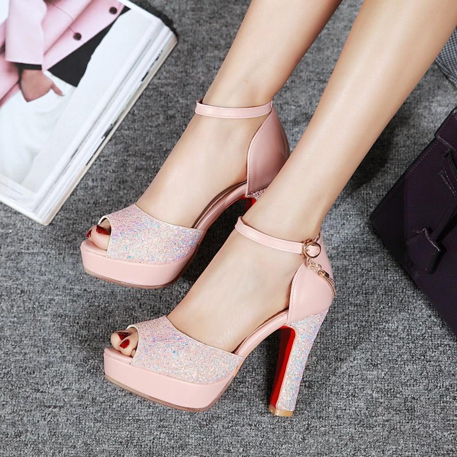 "Shemale Flor" Platform Sandals, gallery view 6