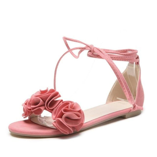 "Sissy Anita" Flower Sandals product view