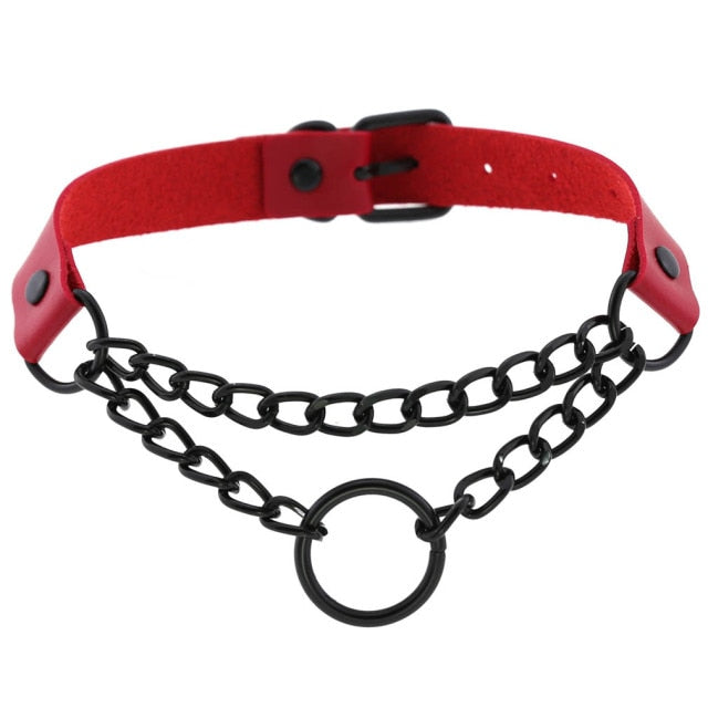 Submissive Choker Collar BDSM DDLG, gallery view 7