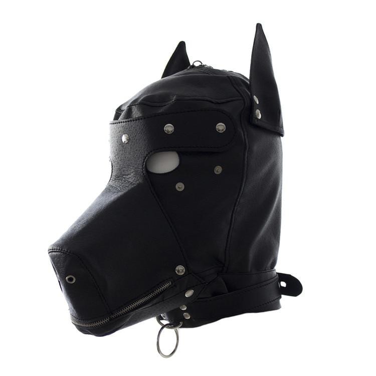 Puppy Play BDSM Mask with Removable Muzzle BDSM, gallery view 3