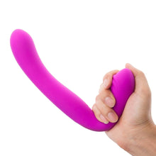 Load image into Gallery viewer, Rechargeable L-Shaped Pegging Strapless Dildo BDSM
