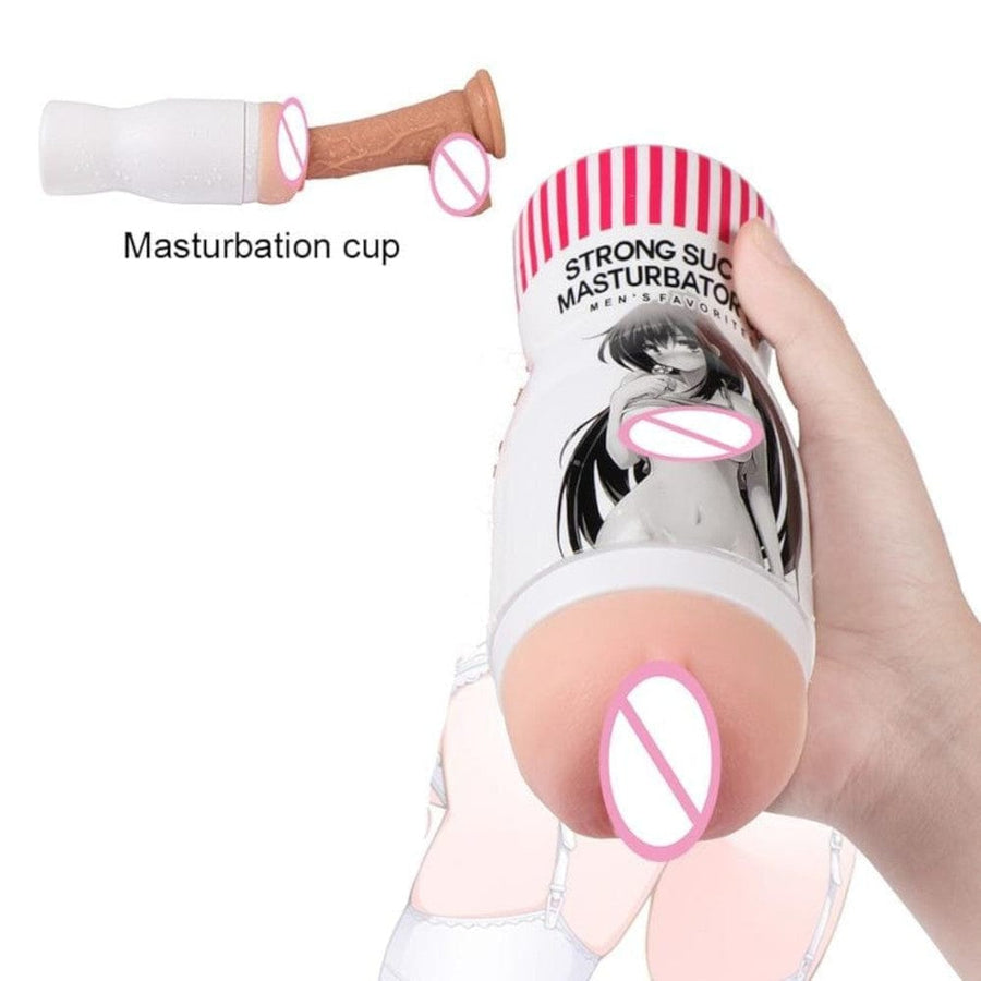 Reusable Vacuum Tight Male Masturbator BDSM, gallery view 2