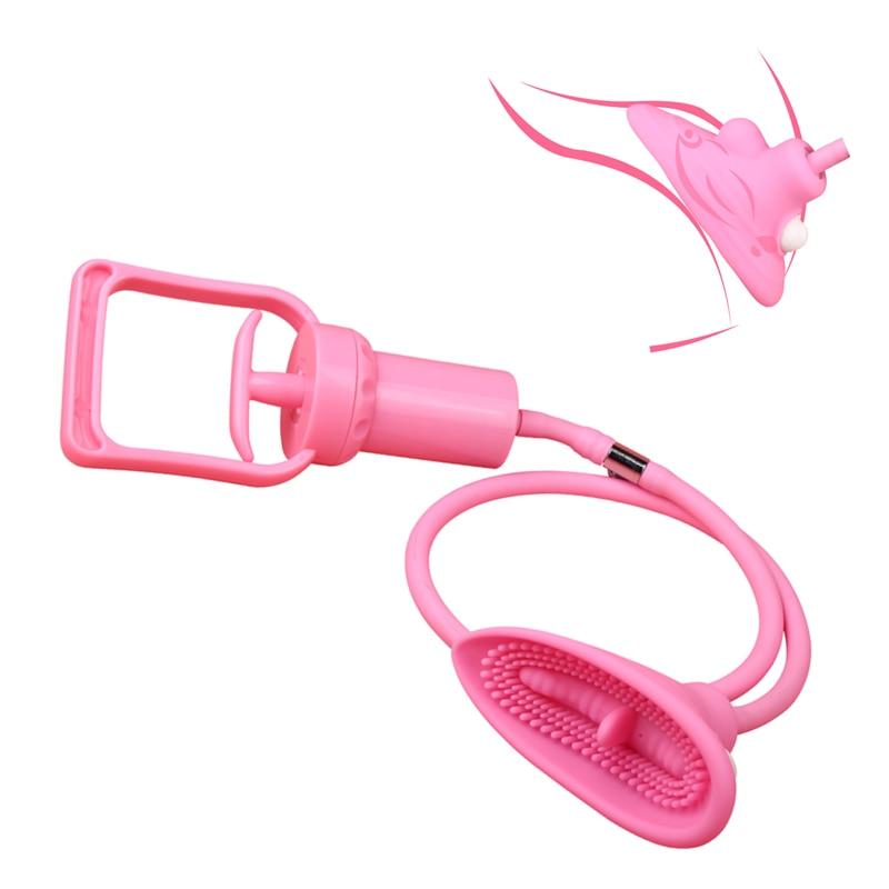 Fancy Pink Clitoral Pump BDSM product view