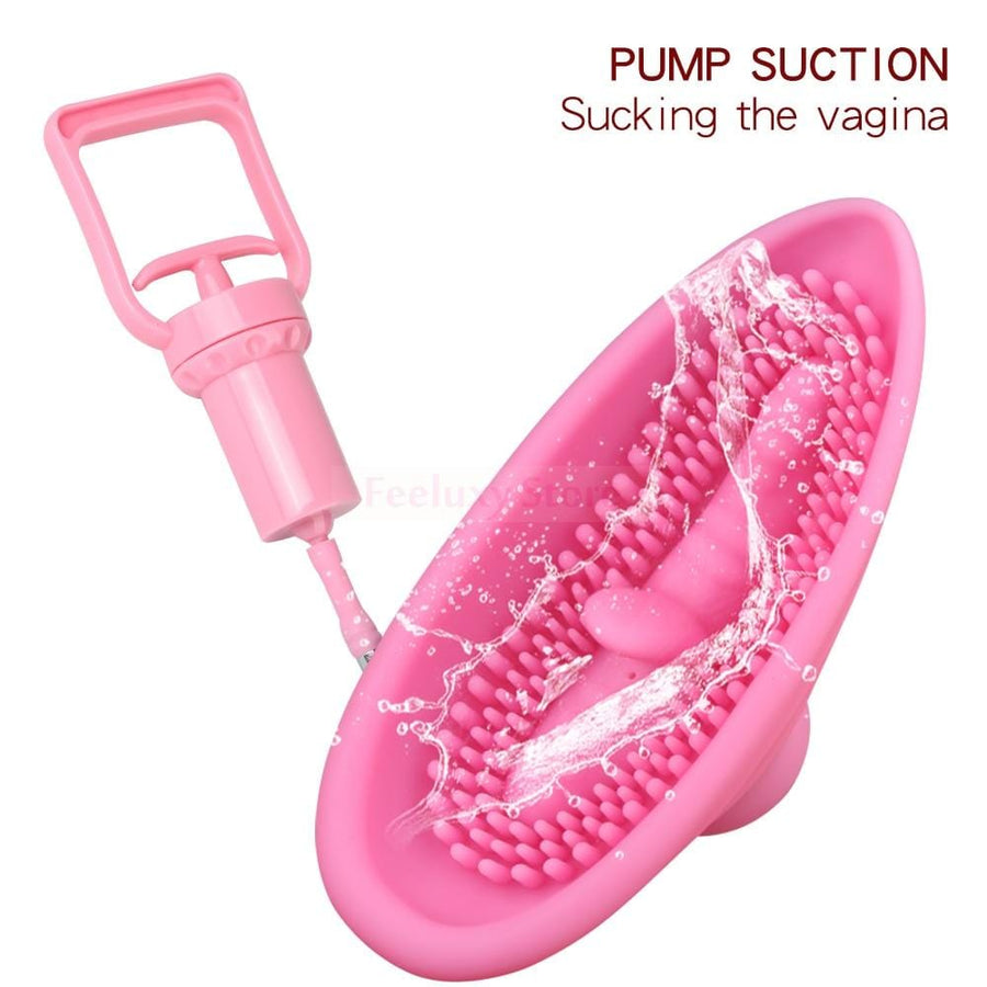 Fancy Pink Clitoral Pump BDSM, gallery view 4