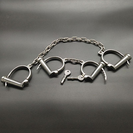Slave Roleplay Dungeon Shackles BDSM product view