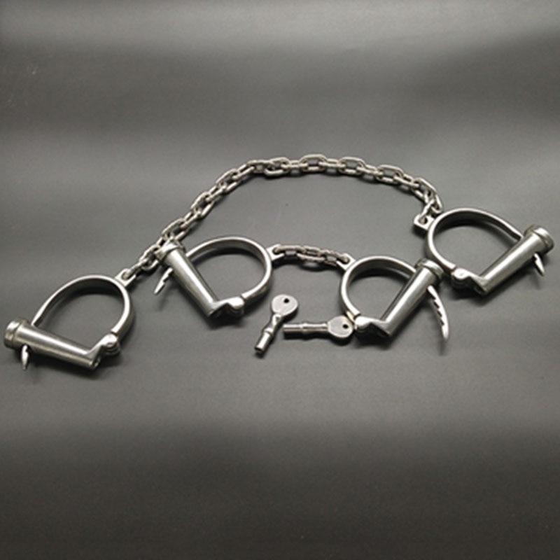 Slave Roleplay Dungeon Shackles BDSM product view
