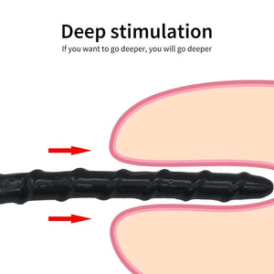 Analplug mit extra langem Gewinde für BDSM