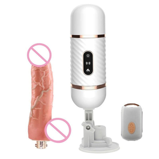 Intelligent Heating Rechargeable Sex Machine BDSM product view