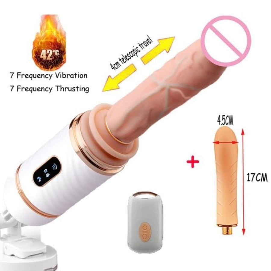 Intelligent Heating Rechargeable Sex Machine BDSM, gallery view 2