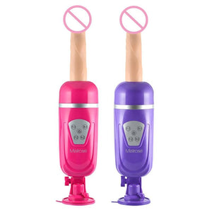 Machine sexuelle rechargeable à poussée BDSM