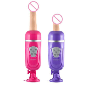 Machine sexuelle rechargeable à poussée BDSM