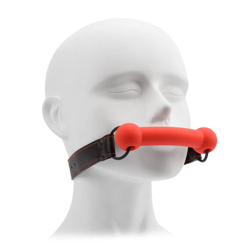 Dog Open Mouth Bone Bite Gag product view