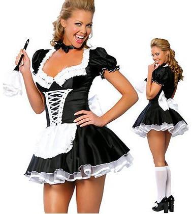Sissy French Mia Maid Dress, gallery view 3