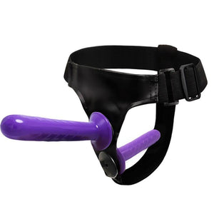 Double Ended Strap On Purple