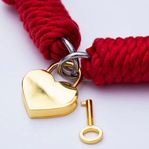 Shibari-Seil BDSM Geflochtenes Halsband BDSM