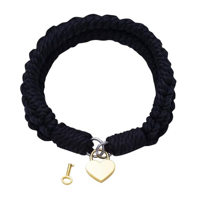 Shibari Rope BDSM Braided Collar BDSM product view