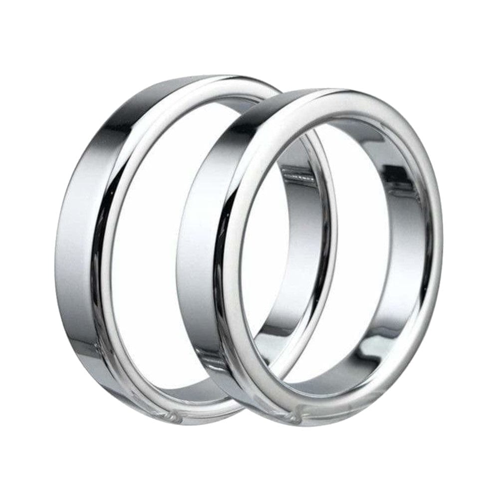 Thick and Heavy Silver Cock Ring BDSM