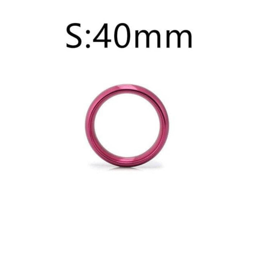 Shiny Stainless Steel Cock Ring BDSM, gallery view 18