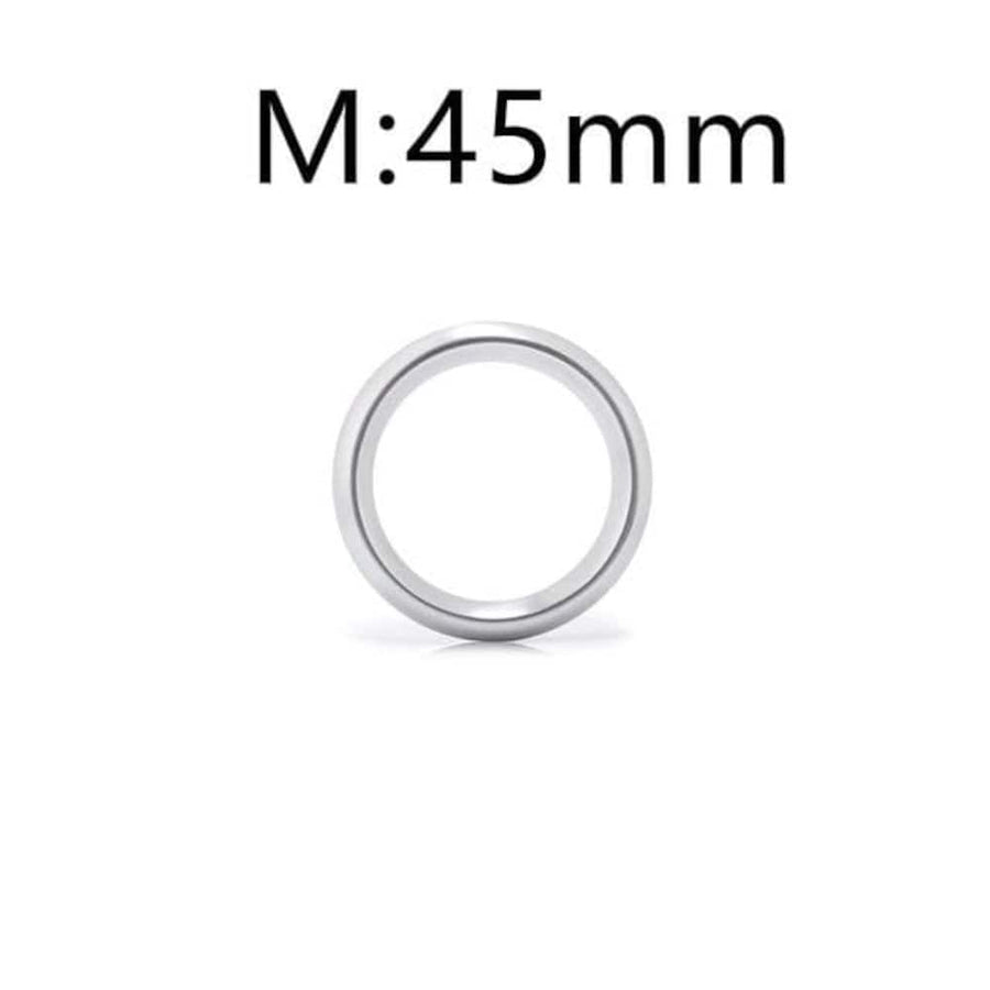Shiny Stainless Steel Cock Ring BDSM, gallery view 9