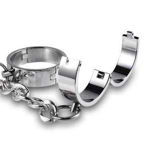 Chaînes de donjon modernes en acier inoxydable BDSM
