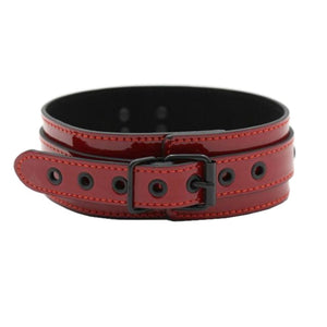 Gut verarbeitetes Leder-BDSM-Halsband