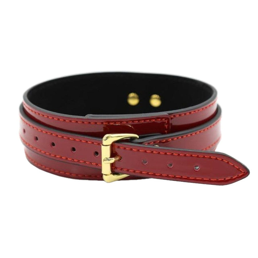 Well Crafted Leather BDSM Collar, gallery view 2
