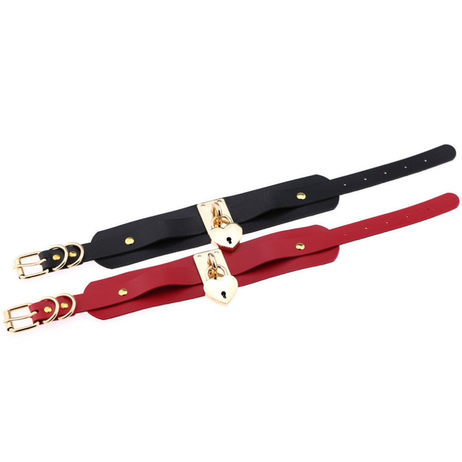 Oversized Lockable Choker BDSM DDLG, gallery view 4