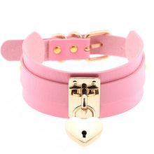 Lade das Bild in den Galerie-Viewer, Übergroßer abschließbarer Choker BDSM DDLG
