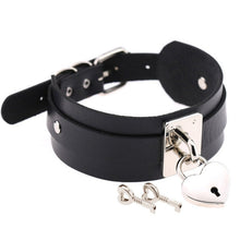 Lade das Bild in den Galerie-Viewer, Übergroßer abschließbarer Choker BDSM DDLG
