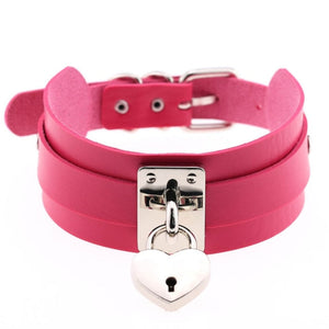 Übergroßer abschließbarer Choker BDSM DDLG