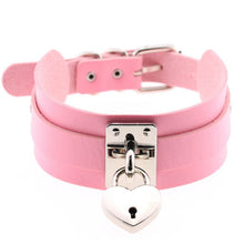 Lade das Bild in den Galerie-Viewer, Übergroßer abschließbarer Choker BDSM DDLG
