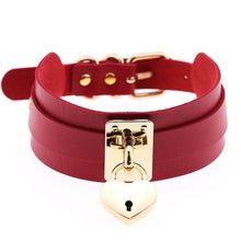 Lade das Bild in den Galerie-Viewer, Übergroßer abschließbarer Choker BDSM DDLG
