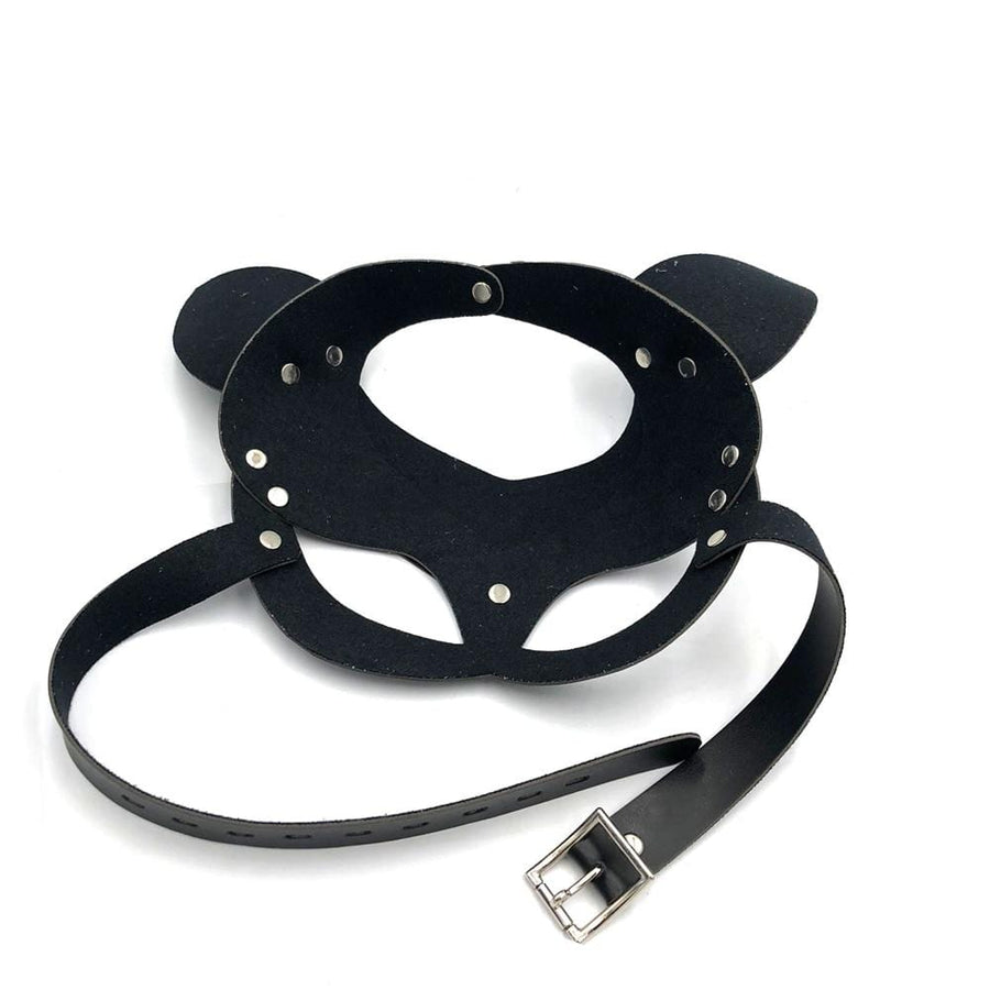 Ready to Pounce Catwoman Mask and Ears Gear BDSM, gallery view 2