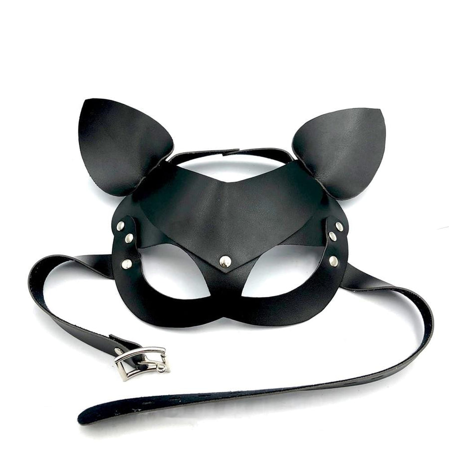 Ready to Pounce Catwoman Mask and Ears Gear BDSM product view