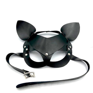 Ready to Pounce Catwoman Mask and Ears Gear BDSM