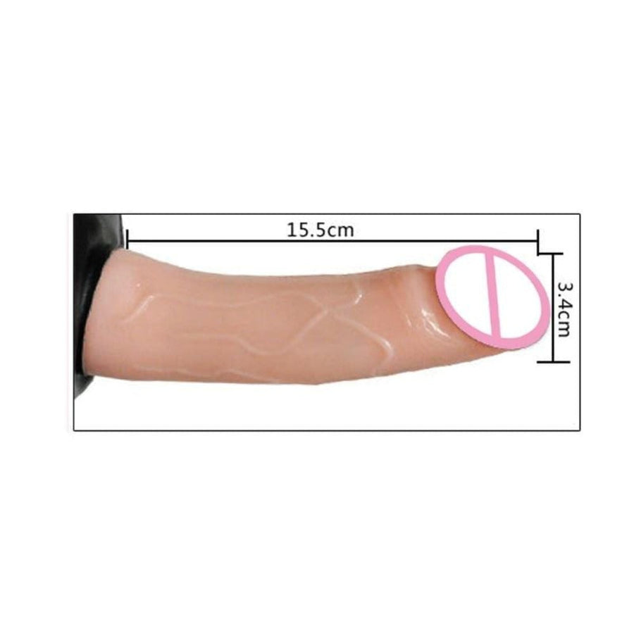 Dick-Enlarging Hollow Strap On 6-Inch, gallery view 7