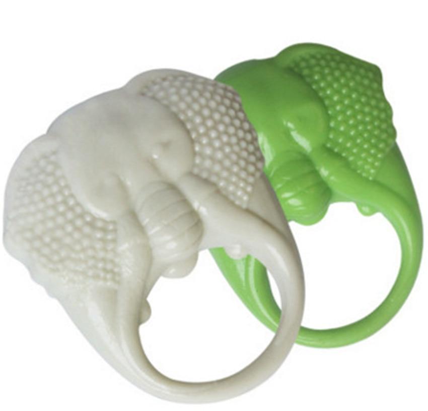 Elephant-Inspired Stretchy Clit Ring BDSM