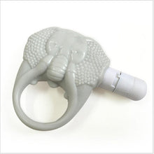 Load image into Gallery viewer, Elephant-Inspired Stretchy Clit Ring BDSM
