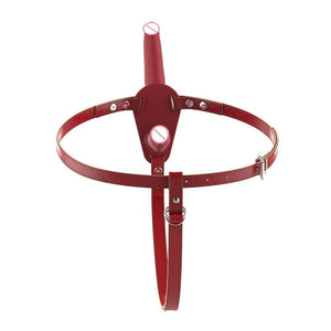 Passionate Red Double Ended Strap On BDSM