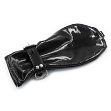 Load image into Gallery viewer, Black Glossy Hand Restraint Mitts BDSM
