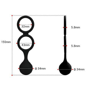 Ergonomic Silicone Penis Ring Trainer BDSM