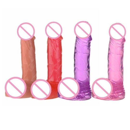 BDSM Small Colored Jelly Really Cheap Dildos With Suction Cup product view