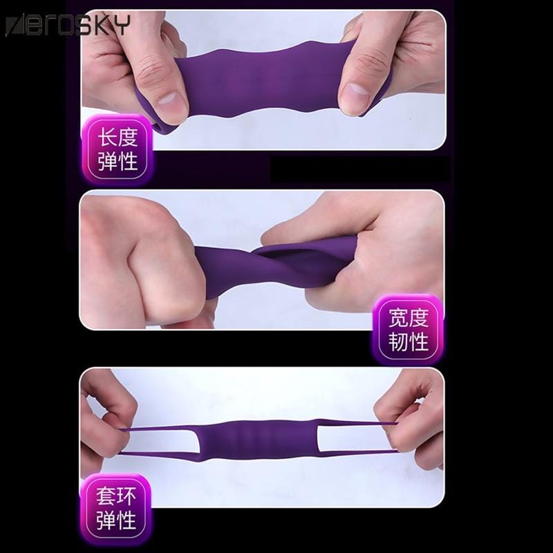 Double Lock Erection Enhancement Ring BDSM, gallery view 7