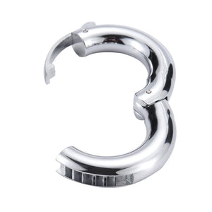 Adjustable Rounded Metal Cock Ring BDSM