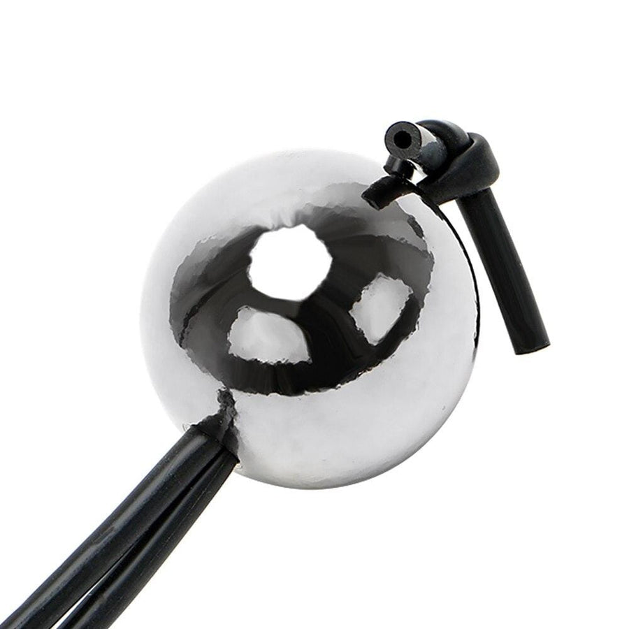 Lasso-Type Adjustable Cock Ring With Metal Ball BDSM, gallery view 4