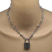 Load image into Gallery viewer, BDSM Spiked Collar Submissive Wire Necklace
